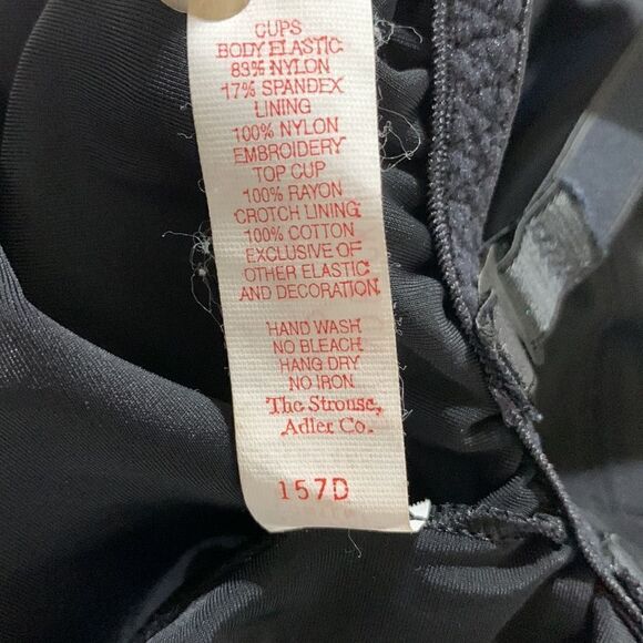 SMOOTHIE Beyond Backless shapewear lace detail convertible straps snaps sz 34C - Picture 6 of 9